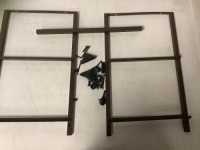 2 Shelf Fabric Cubes Stand, E-Comm Return