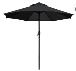 Sunnyglade 9' Patio Umbrella, Appears new, Retail 67.99