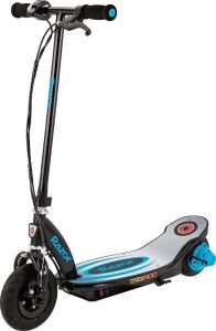 Razor Power Core E100 Electric Scooter for Kids Ages 8+ - 100w Hub Motor, 8" Pneumatic Tire, Up to 11 mph and 60 min Ride Time, For Riders up to 120 lbs 