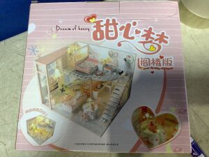 Case of Dream of Honey Miniature Dollhouse DIY Kits