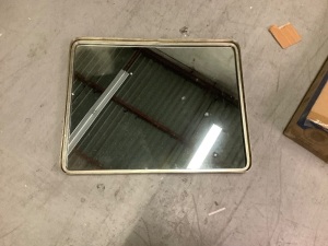Nova Decor Regtangle Metal Mirror, 41x51CM, Appears New