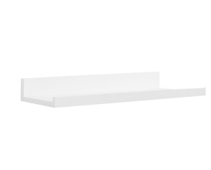 Pottery Barn, Holman Handmade Floating Shelf, 2', White, Like New, Retail - $99