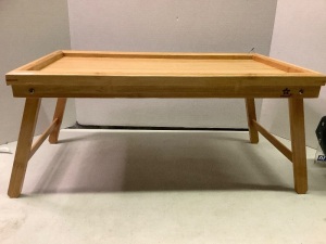 Bamboo TV Tray, Appears New