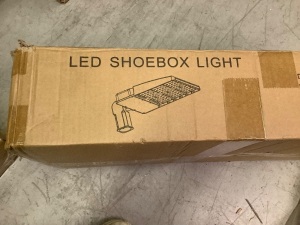 LED Shoebox Light, Untested, Appears New