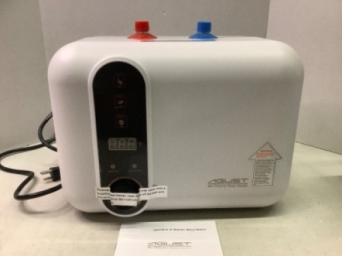 Agust Mini Electric Water Heater, Appears New, Untested