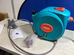 Plastic Wall Mounted Hose Reel with Automatic Rewind