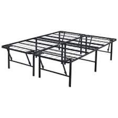 Mainstays 18" High Profile Foldable Steel Twin Platform Bed Frame