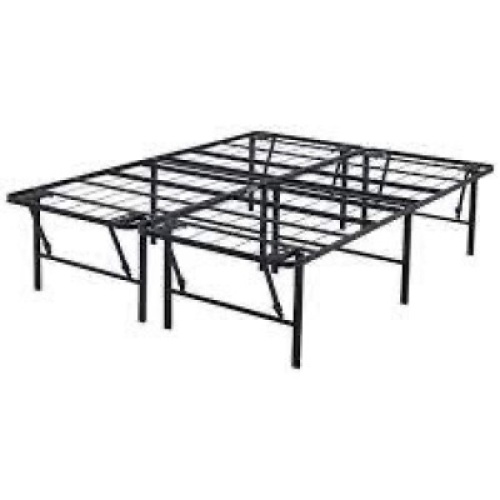 Mainstays 18" High Profile Foldable Steel Twin Platform Bed Frame