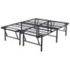 Mainstays 18" High Profile Foldable Steel Twin Platform Bed Frame