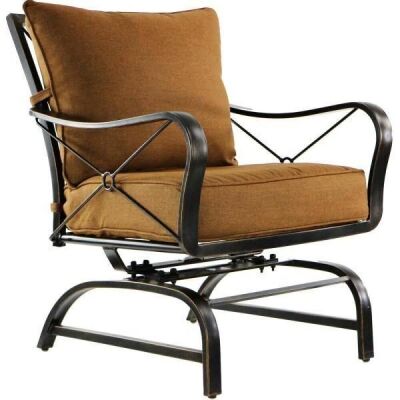 Summer Nights Cushion Platform Steel Rocker