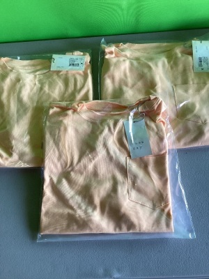 A New Day, Women's Peach T-Shirt, LOT of 3, New 