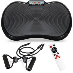 Vibration Plate Exercise Machine Full Body Fitness Platform w/ Bands - Missing Remote