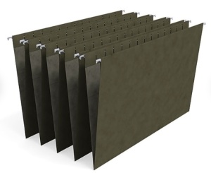 Staples Hanging File Folder, Legal Size, Appears New, Retail 15.29