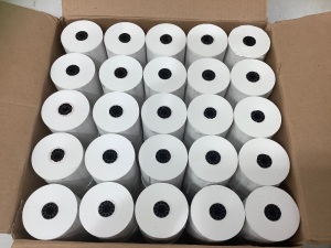 Staples Thermal Paper Rolls, 3-1/8"x230', 50 Pack, E-Comm Return, Retail 162.99