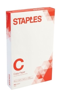 Lot of (6) Staples Copy Paper, 8.5" x 14", E-Comm Return, Retail 77.94