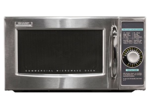 Sharp Commercial Microwave Oven w/ Dial Timer, Untested, Appears New, Retail 300.00