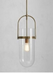 Pottery Barn, Jayden Single Pendant Hanging Light, Like New Retail - $189