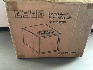 Quick Tech, Pistol safe, Mountable Shelf, QTPS002BC, Like New, Retail - $89.99