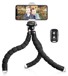 UBeesize Flexible Tripod w/ Wireless Remote, Powers Up, E-Comm Return, Retail 44.54