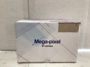 Mega-Pixel IP Camera, Untested, E-Comm Return