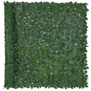 Outdoor Faux Ivy Privacy Screen Fence, 96" x 72" 