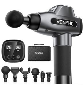 RENPHO Massage Gun, Powers Up, Appears new, Retail 98.00