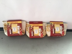 Burts Bees, Essential Travel Kit, LOT of 3, New, Retail - $15 Each