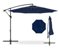 Offset Hanging Patio Umbrella - 10ft, Navy Blue