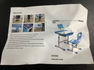 Adjustable Childrens Desk, Ecommerce Return