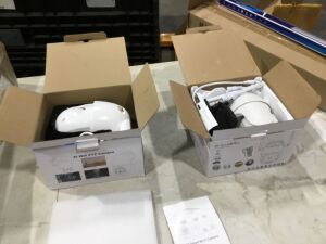 Lot of (2) Wifi Dome Cameras 