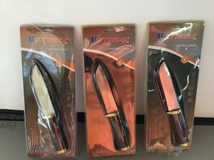 Aextrema, 9" Hunting Knife, LOT of 3, New, Retail - $32.99 Each