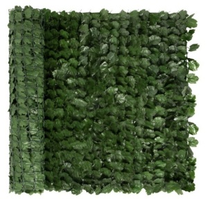 Outdoor Faux Ivy Privacy Screen Fence, 94x39in