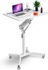 Glorider Pneumatic Height Adjustable Laptop Standing Desk