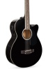 Acoustic Electric Bass Guitar w/ Equalizer, Truss Rod, Black