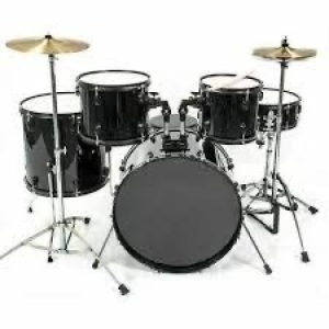 5-Piece Full Size Drum Set For Adults