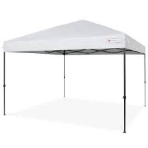 One-Person Setup Instant Pop Up Canopy w/ Wheeled Bag - 10x10ft