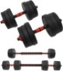 Adjustable Dumbbell Set with Connecting Rod - Appears New&nbsp;
