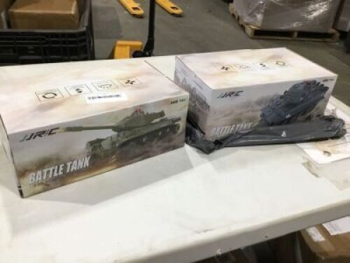 Lot of (2) JJRC Battle Tank RC Vehicles&nbsp;