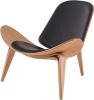 Rimdoc Mid-Century Modern Three-Legged Shell Chair