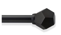 Project 62, Matte Black, Curtain Rod, New, Retail - $30