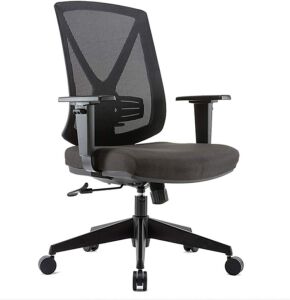 CLATINA Ergonomic High Mesh Swivel Desk Chair with Adjustable Height Arms