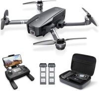 Holy Stone HS720 Foldable GPS Drone with 4K UHD Camera for Adults, Quadcopter with Brushless Motor, Auto Return Home, Follow Me, 52 Minutes Flight Time, Long Control Range, Includes Carrying Bag&nbsp;