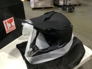 Oumurs Adult Full Face Helmet, Matte Black, XXL