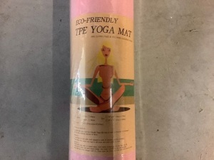 Eco-Friendly TPE Yoga Mat, Appears New