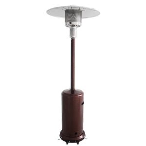 ZOKOP American Standard 46000BTU Outdoor Courtyard Gas Umbrella Heater, Bronze, KLD7002S