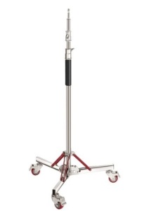 Heavy Duty Light Stand with Casters, Appears New