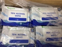 Box of Alcohol Wipes, New