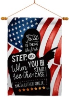 Breeze Decor Patriotic Martin Luther King Banner - Appears New&nbsp;&nbsp;