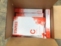 Lot of (8) Staples Legal Copy Paper Reams, E-Comm Return