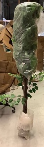 Large Decorative Fica Tree, Appears New